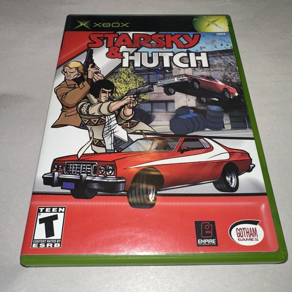 Starsky & Hutch (Microsoft Xbox, 2003) Complete CIB